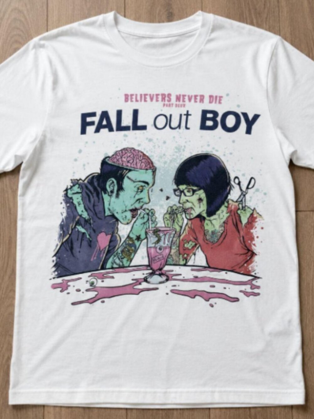Fall Out Boy Believers Never Die Band T-shirt